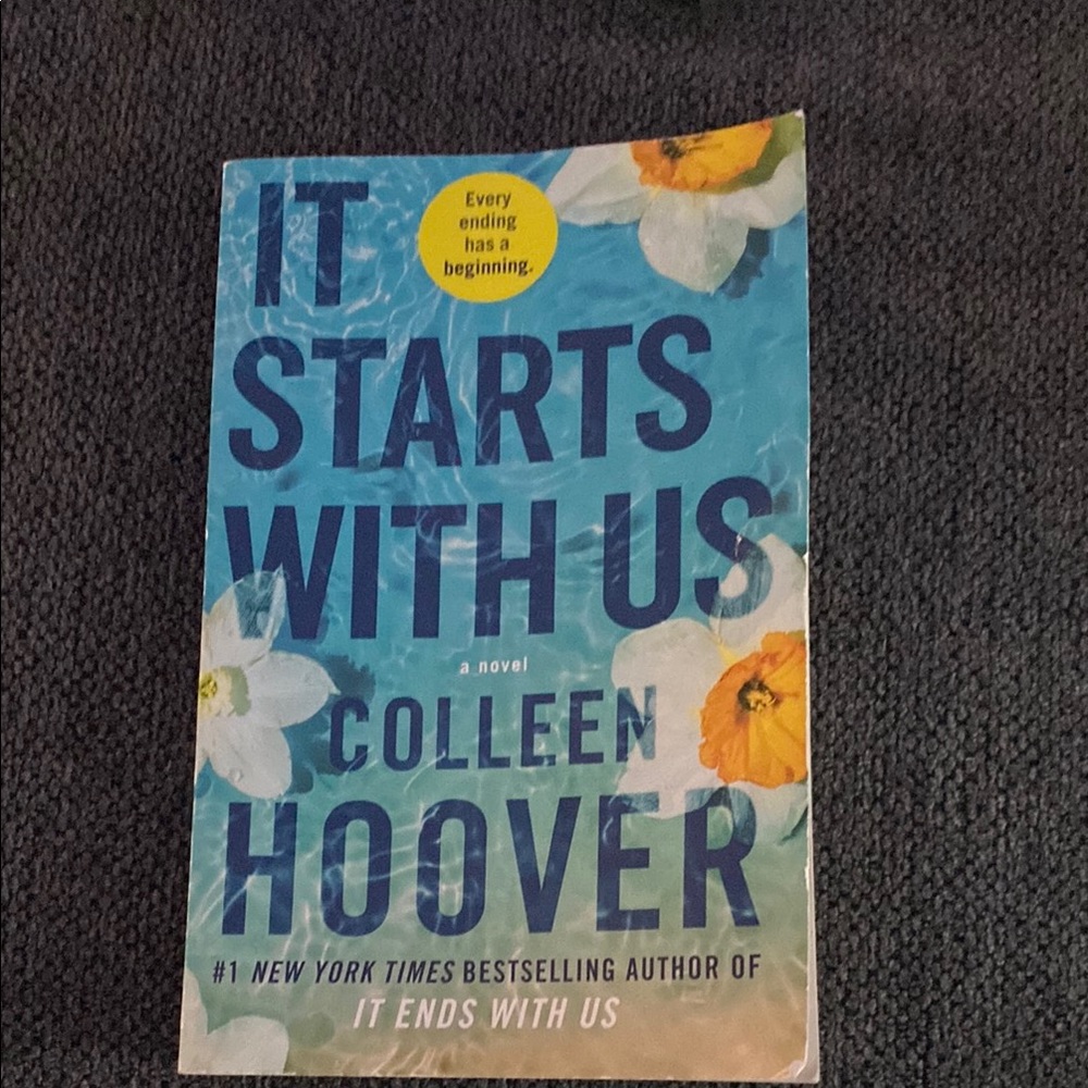 Colleen Hoover 'It Starts With Us' Book good condition